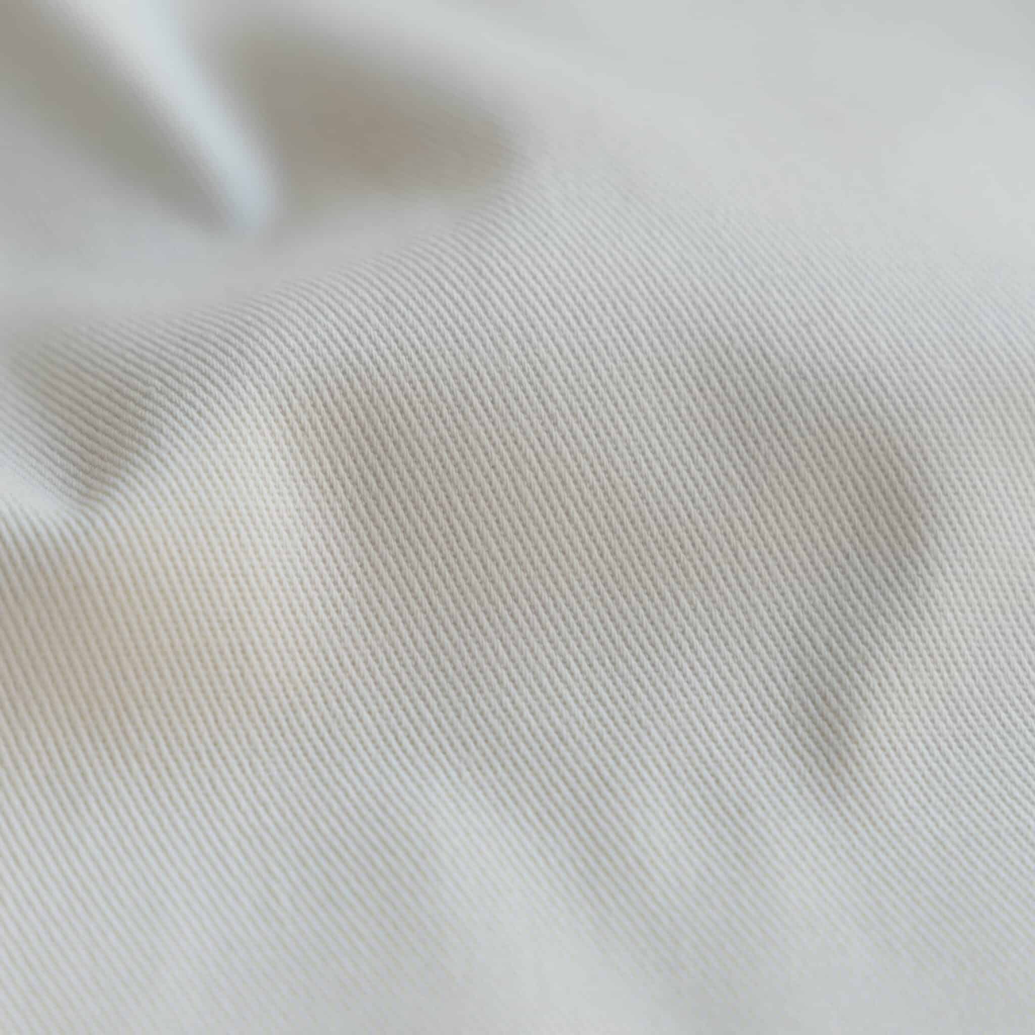 Fibre Mood - Katoenen twill stretch offwhite
