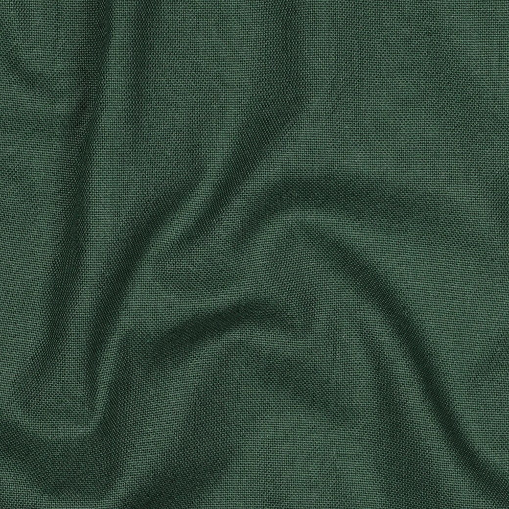 Katoenen canvas uni donkergroen