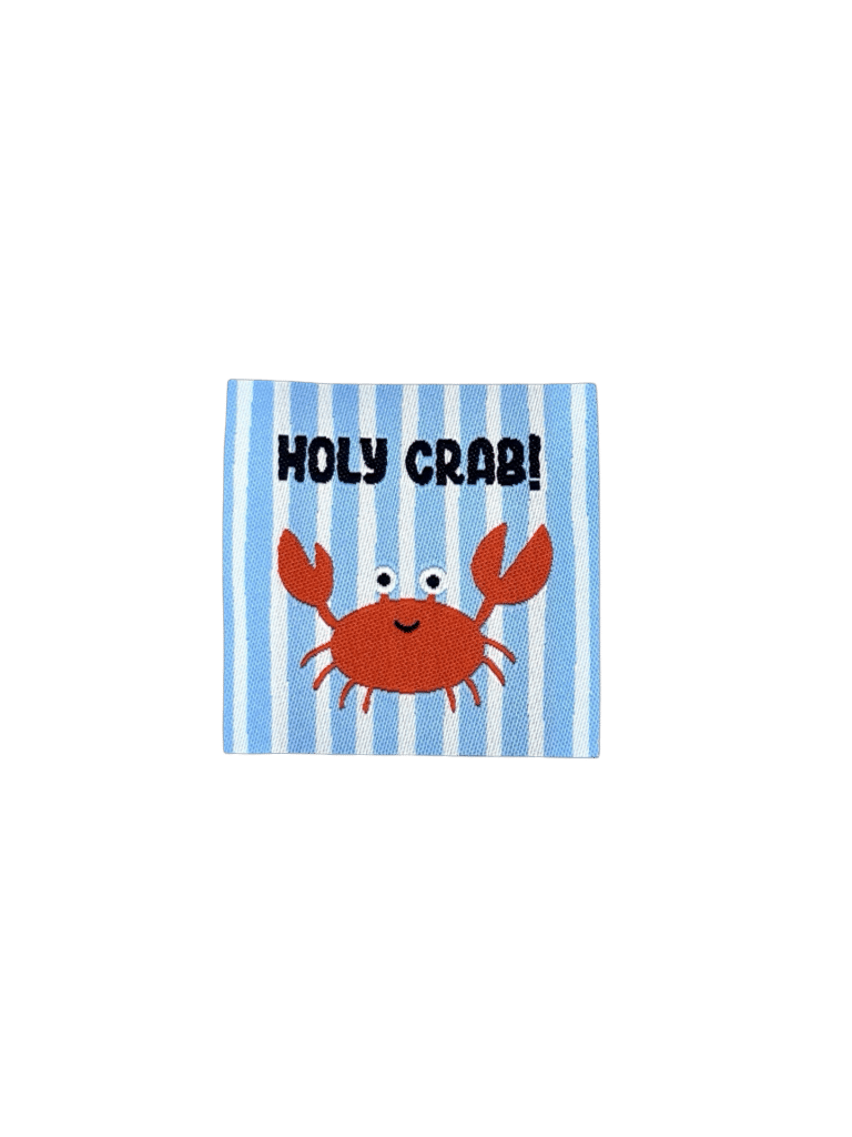Loop&Label - Holy crab - medium label