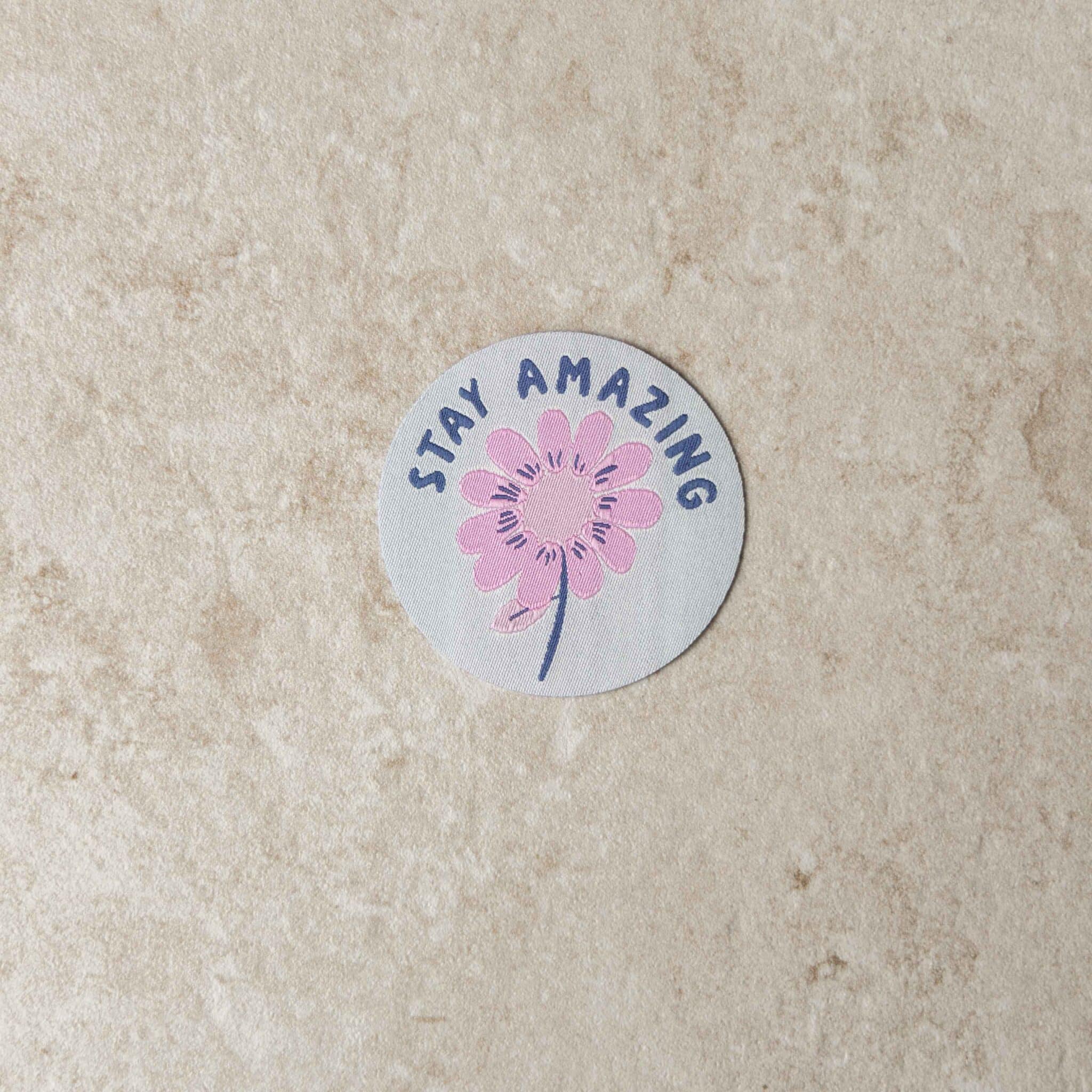Loop&Label - Stay amazing - XXL gesneden label