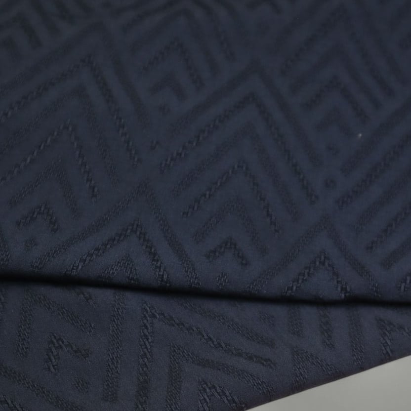 Meet Milk - Alta jacquard ecovero viscose dark navy