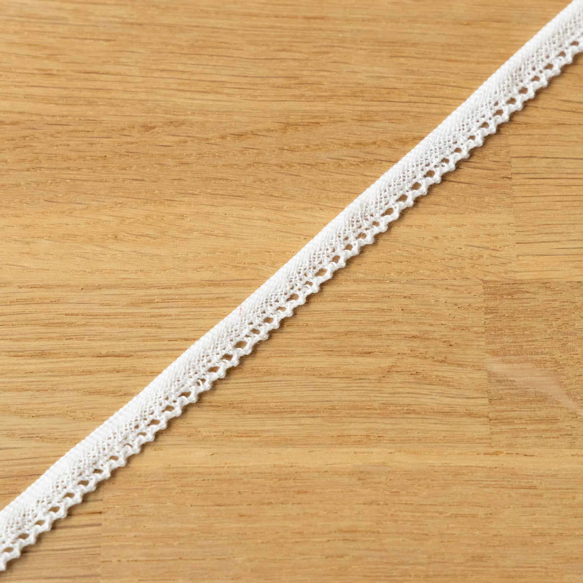 Sierband kant 10mm offwhite