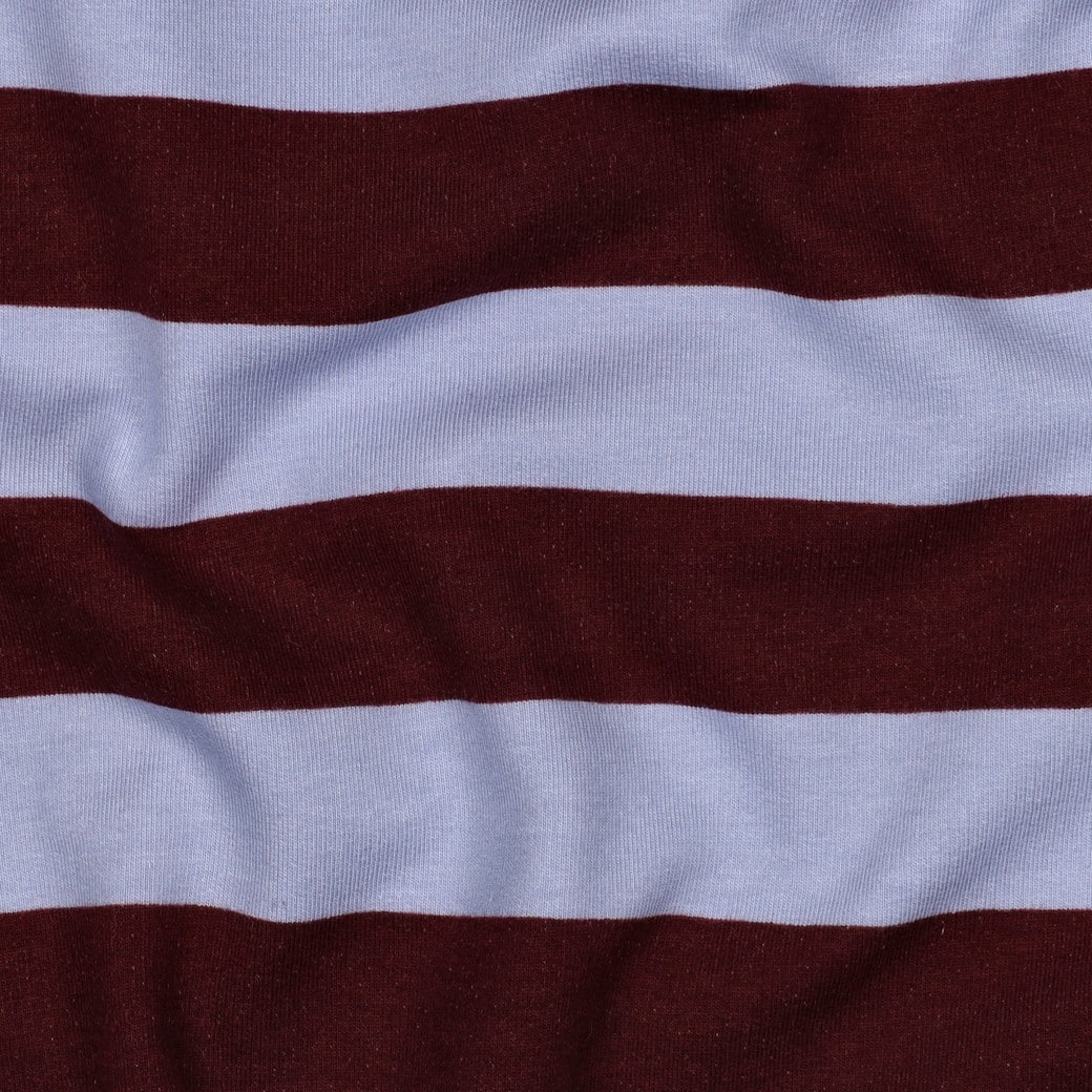 Soft sweat strepen burgundy