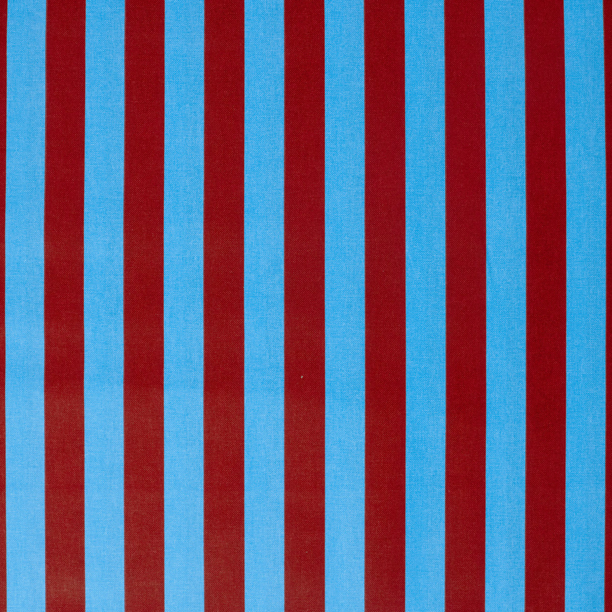 Canvas panama strepen aqua/bordeaux