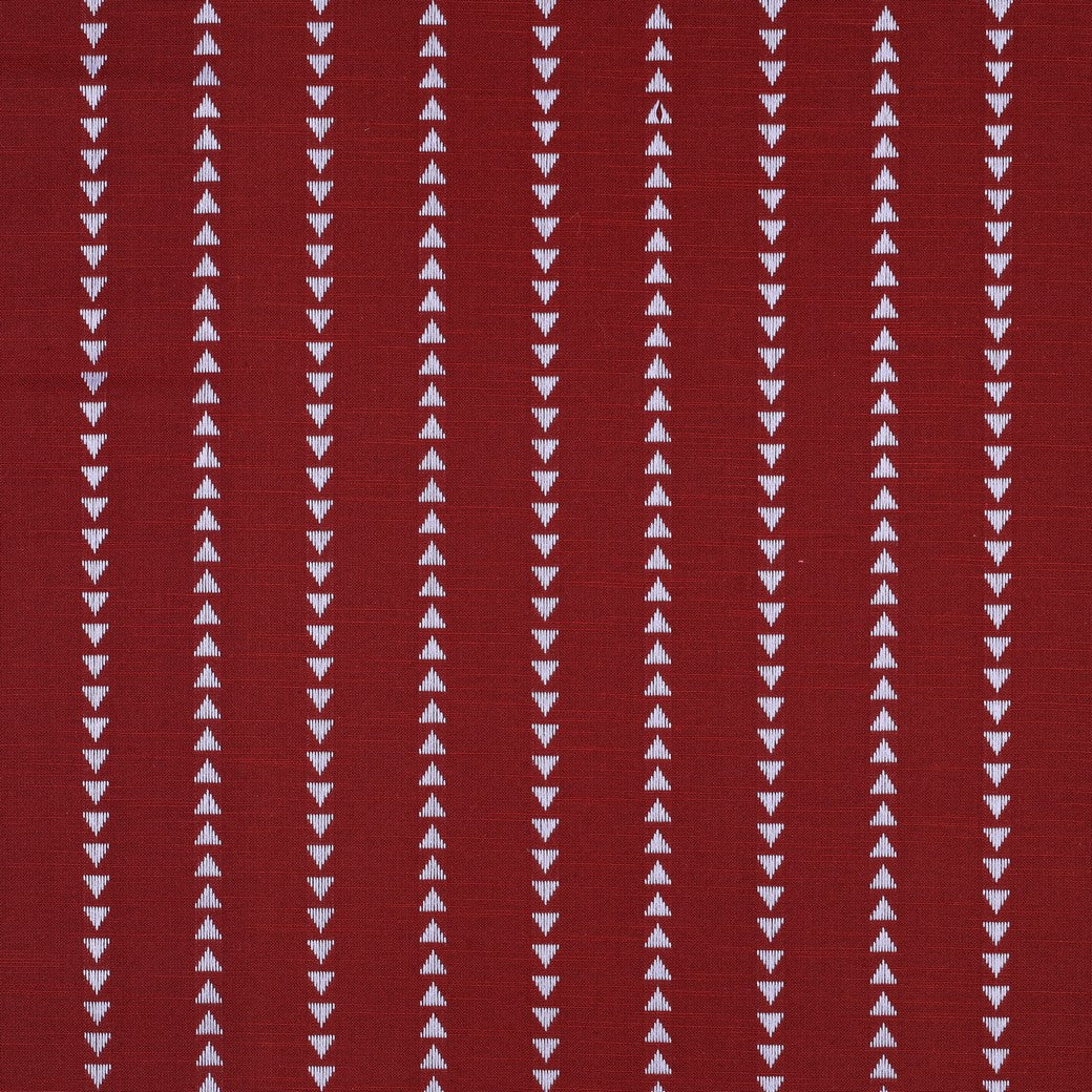 Yarn dyed katoen dobby abstract burgundy/lila