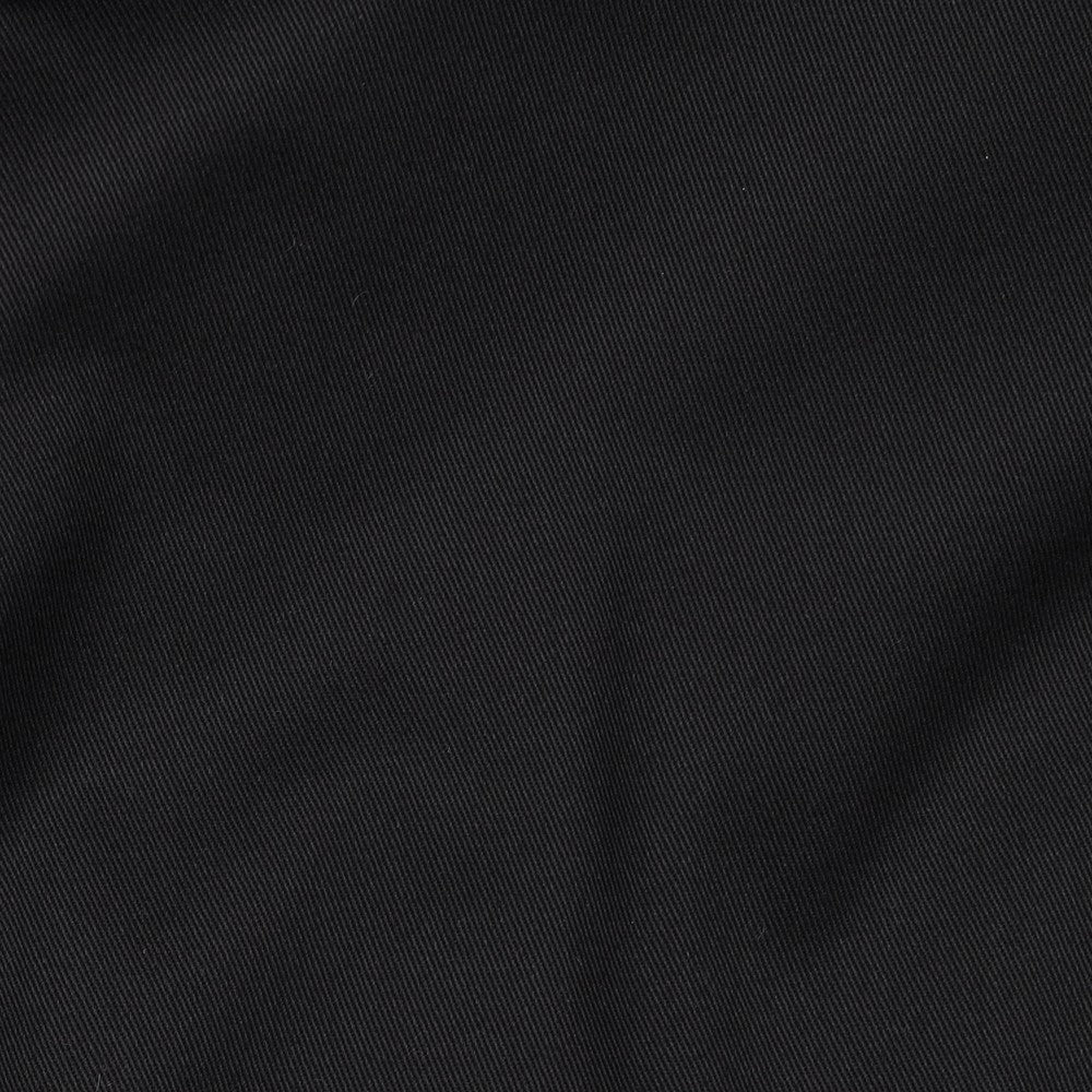 Katoenen twill zwart