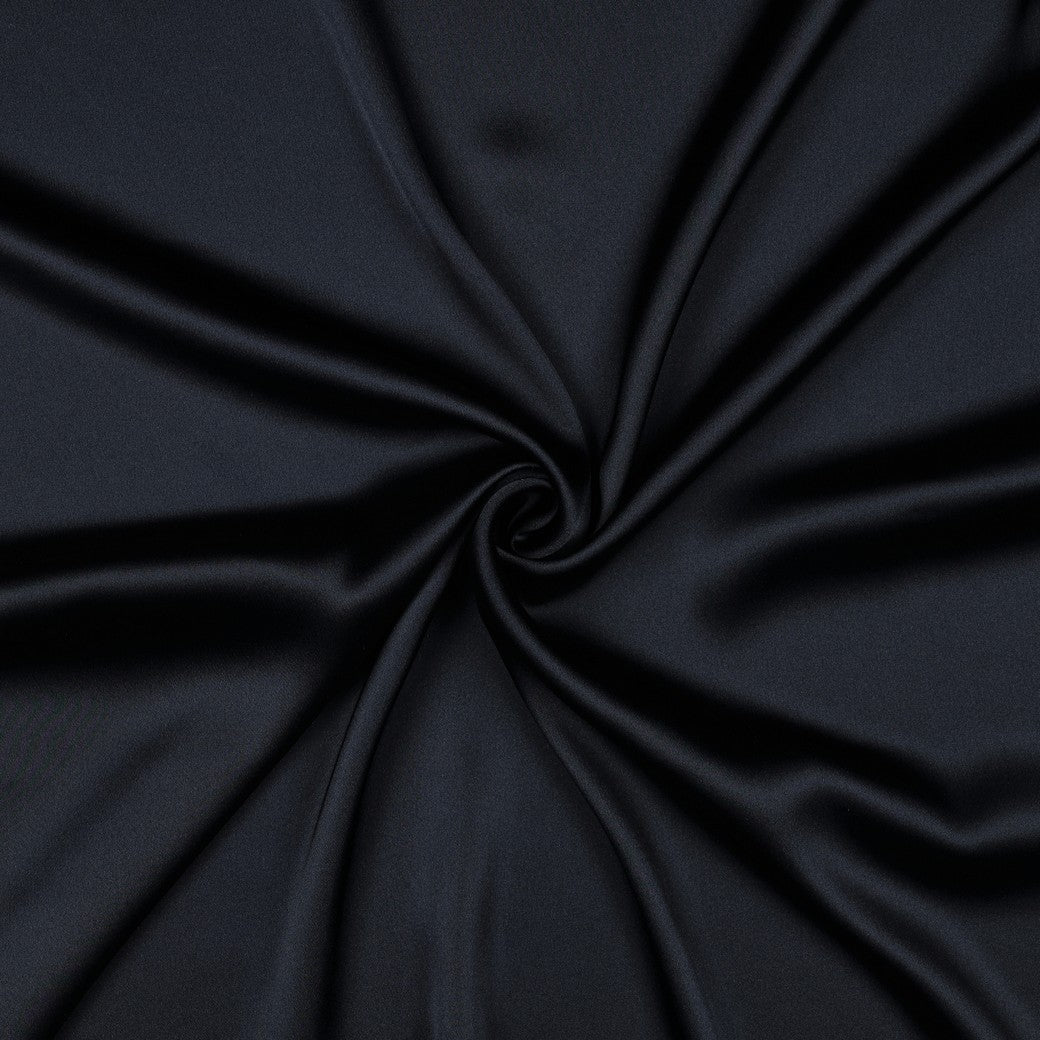 Satijn stretch navy