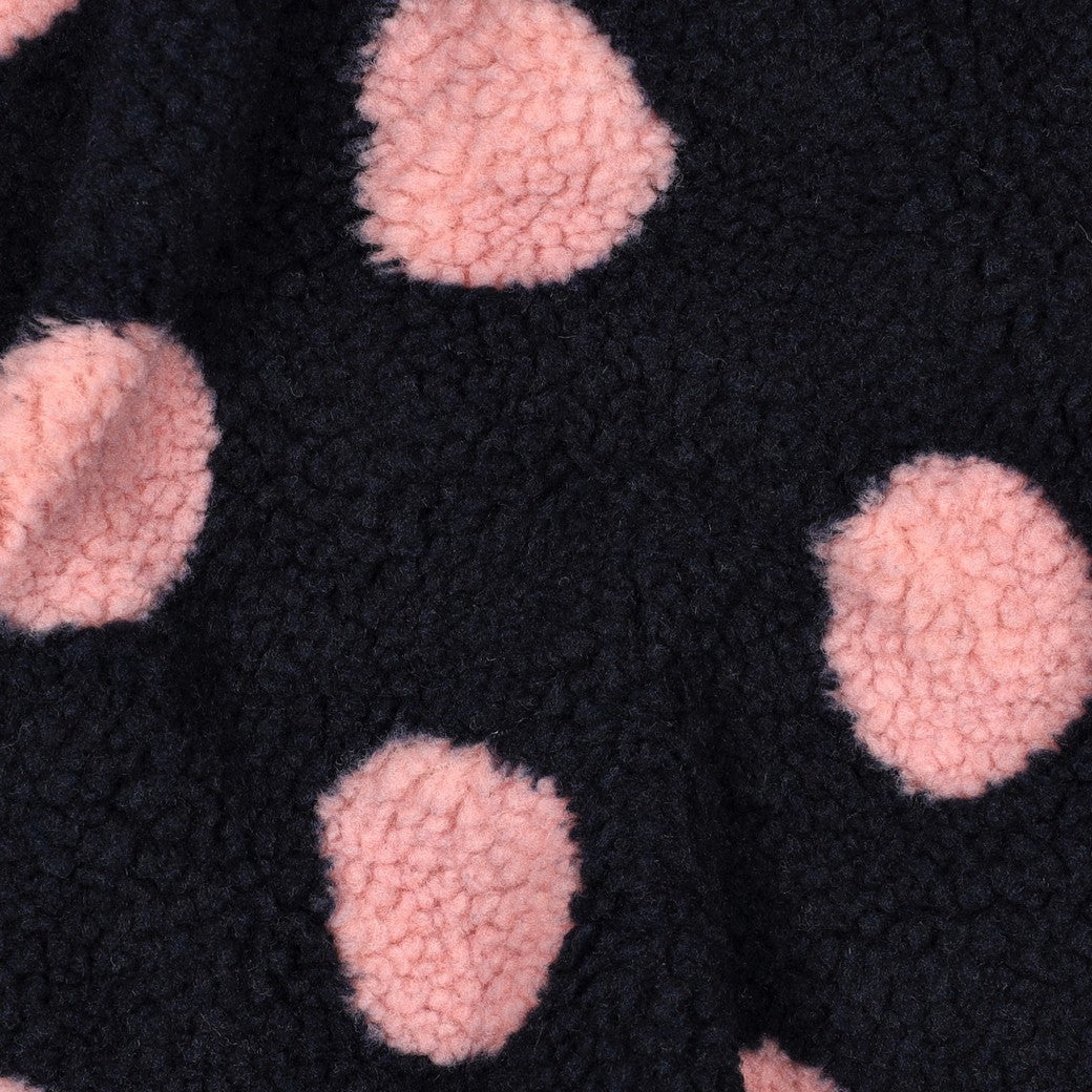 Teddy grote stippen navy