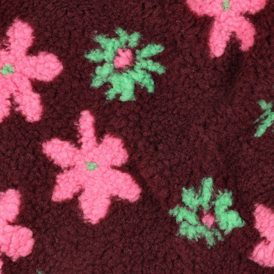 Teddy bloemen burgundy