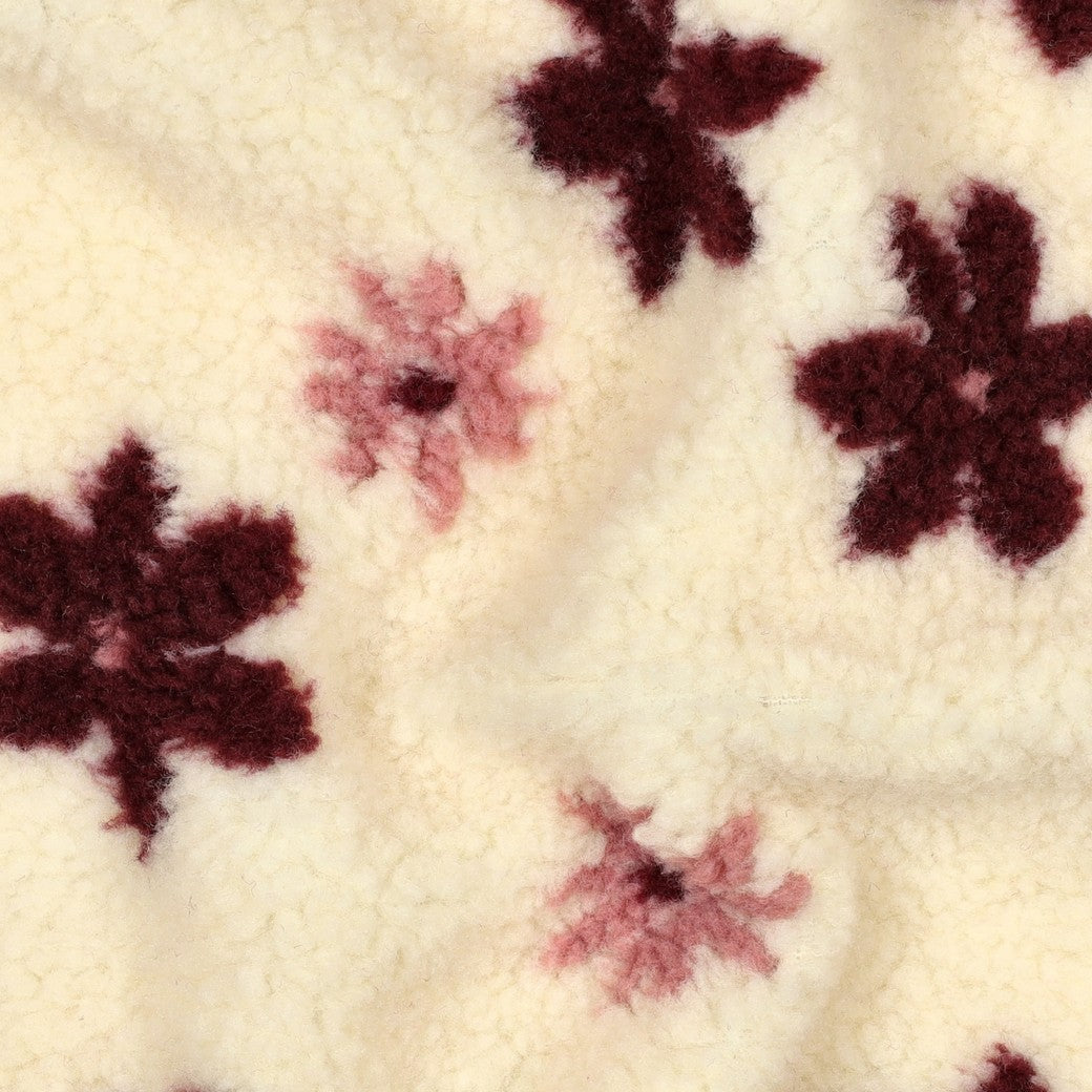 Teddy bloemen offwhite