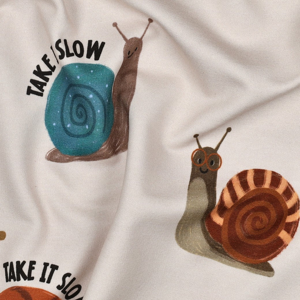 Soft sweat digitaal slakken offwhite