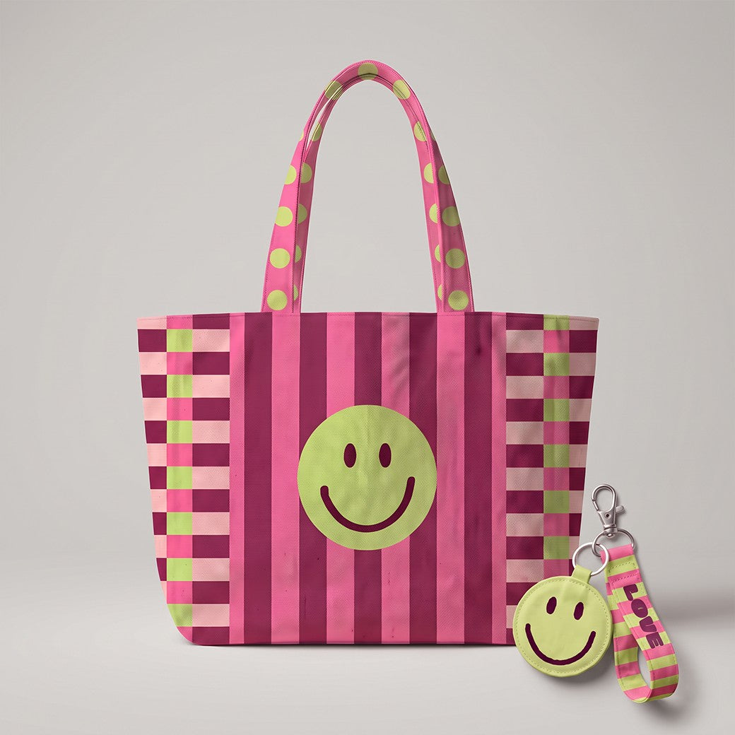 Paneel canvas shopper of kussens stippen/strepen