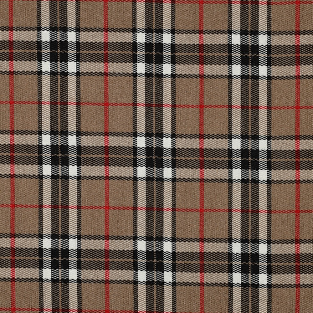 Tartan ruit camel
