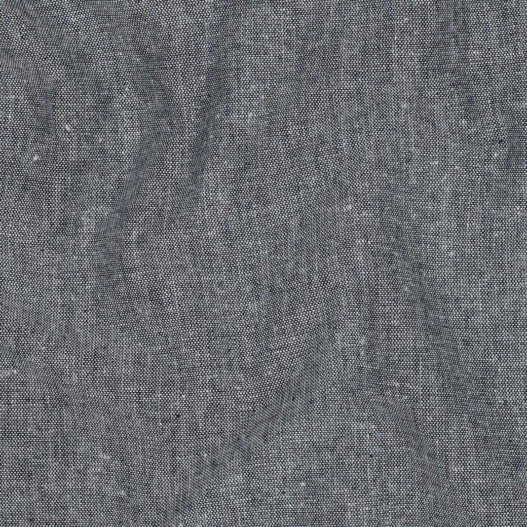 Yarn dyed katoen uni navy