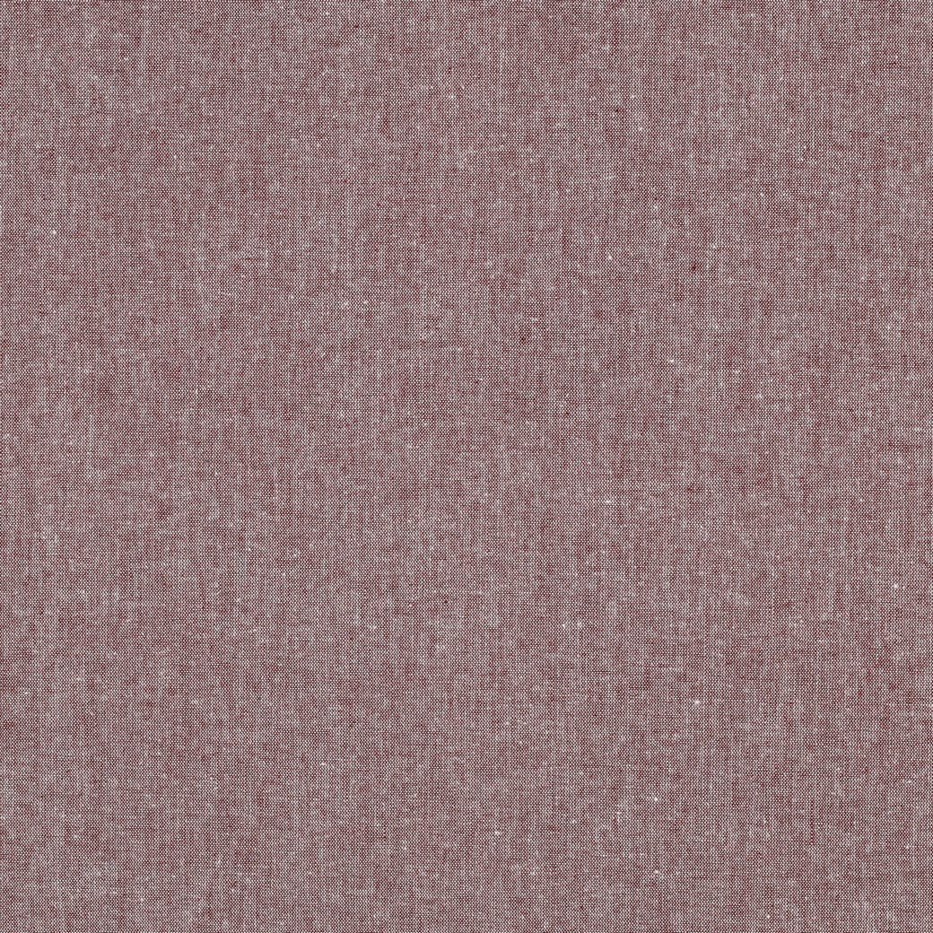 Yarn dyed katoen uni aubergine