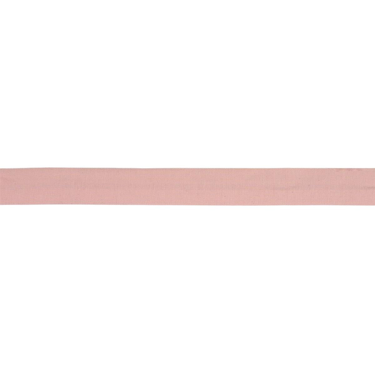 Oaki Doki - Tricot biaisband 20mm 3 meter - oudroze (121)