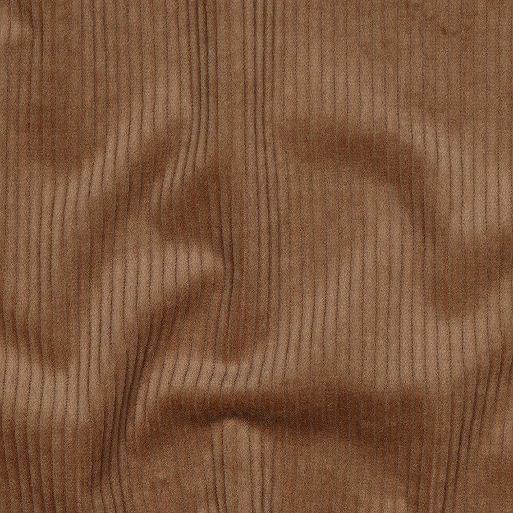 Washed corduroy 6W stretch camel