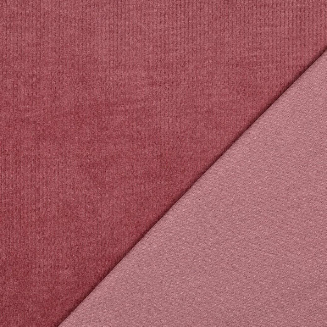 Washed corduroy 6W stretch blush