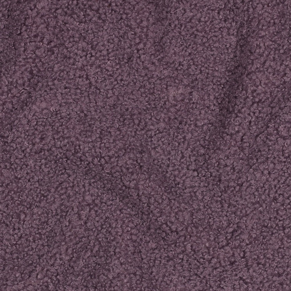 Teddy fleece double sided mulberry