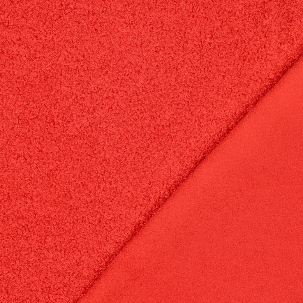 Teddy fleece double sided rood