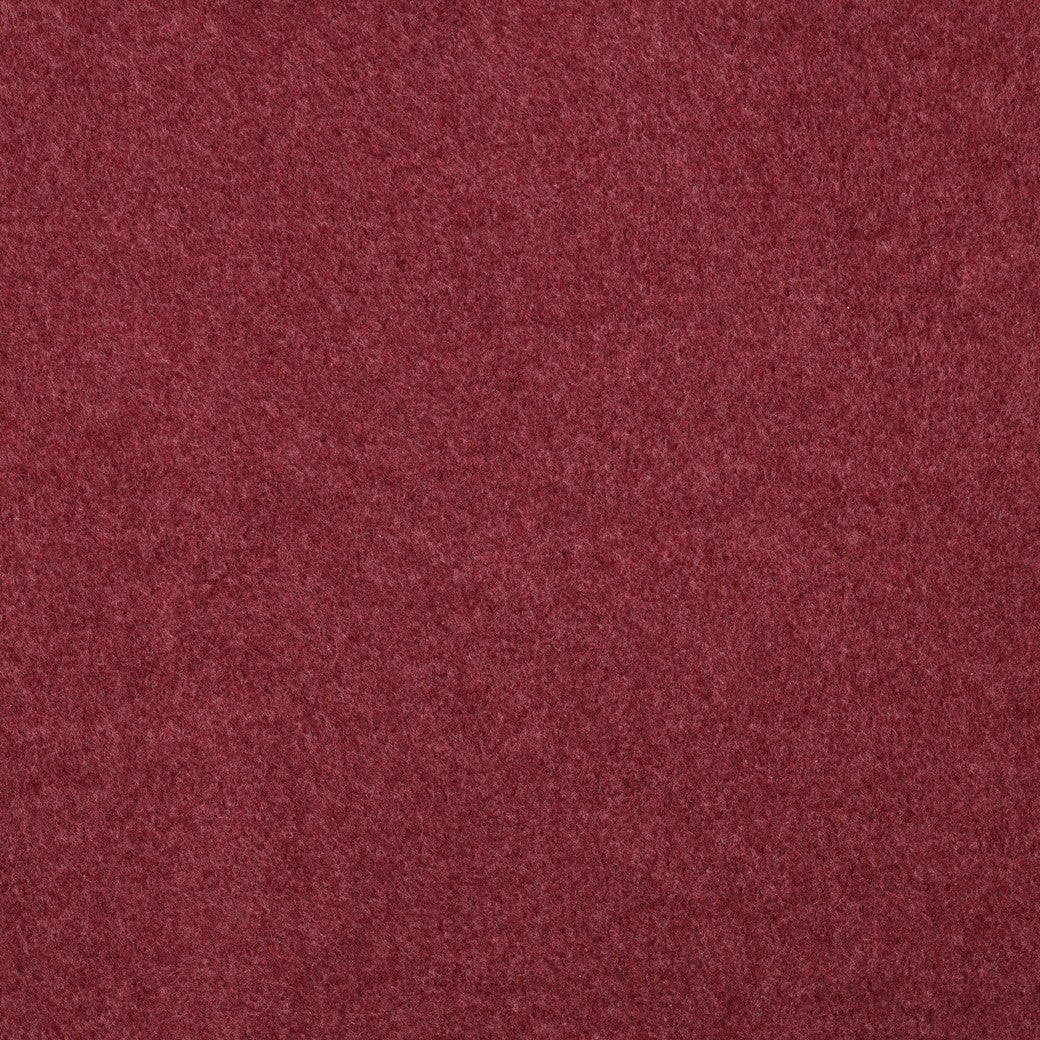 Katoenen fleece organic burgundy melange