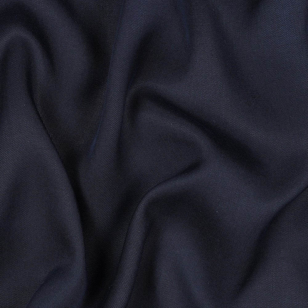 Viscose sandwash tencel navy