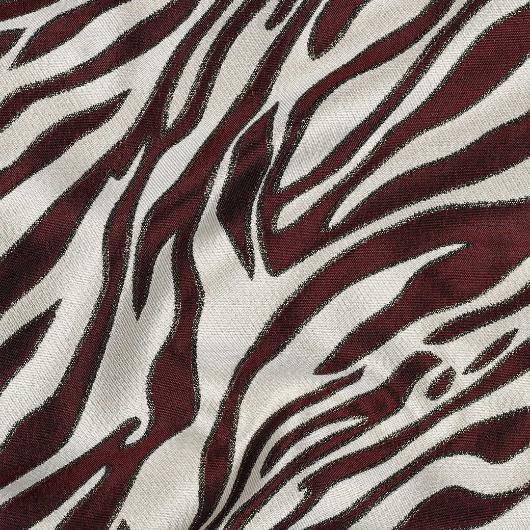 Jacquard zebraprint ecru