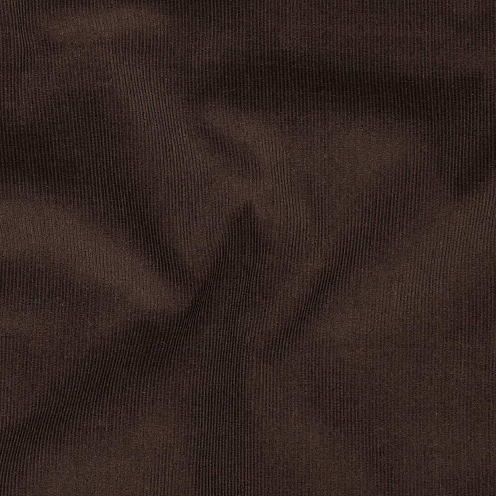 Babycord uni 21W donkerbruin
