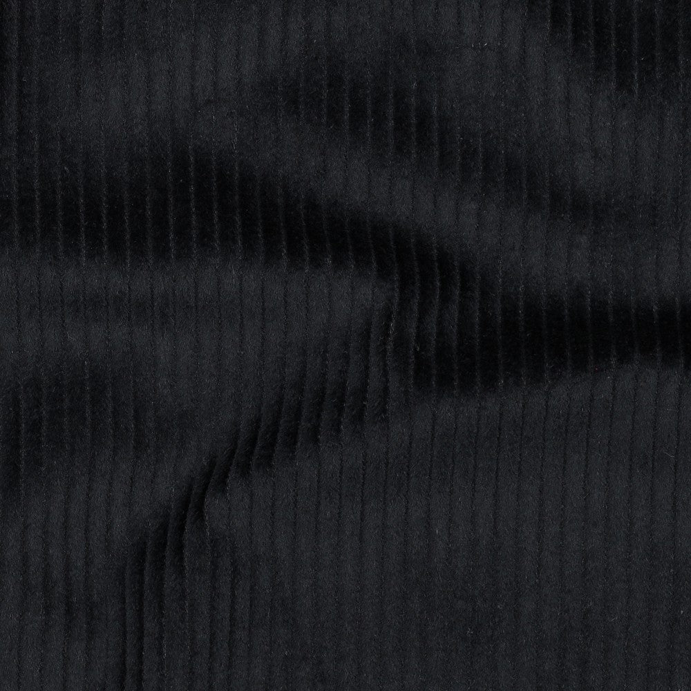 Washed corduroy 4.5W zwart