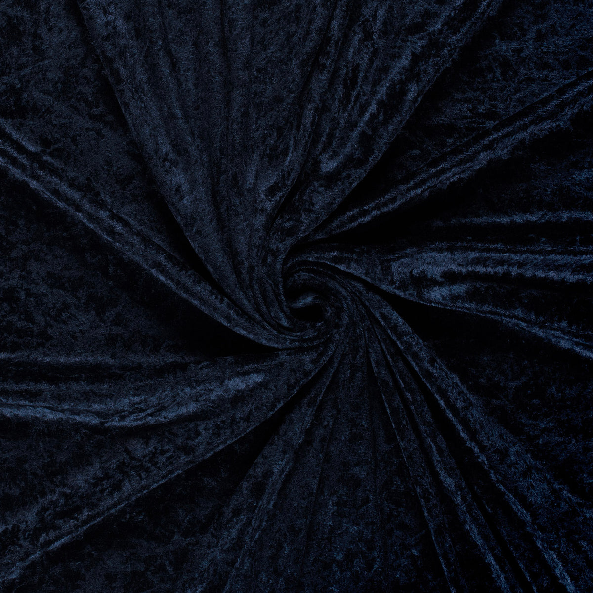 Velours de panne navy
