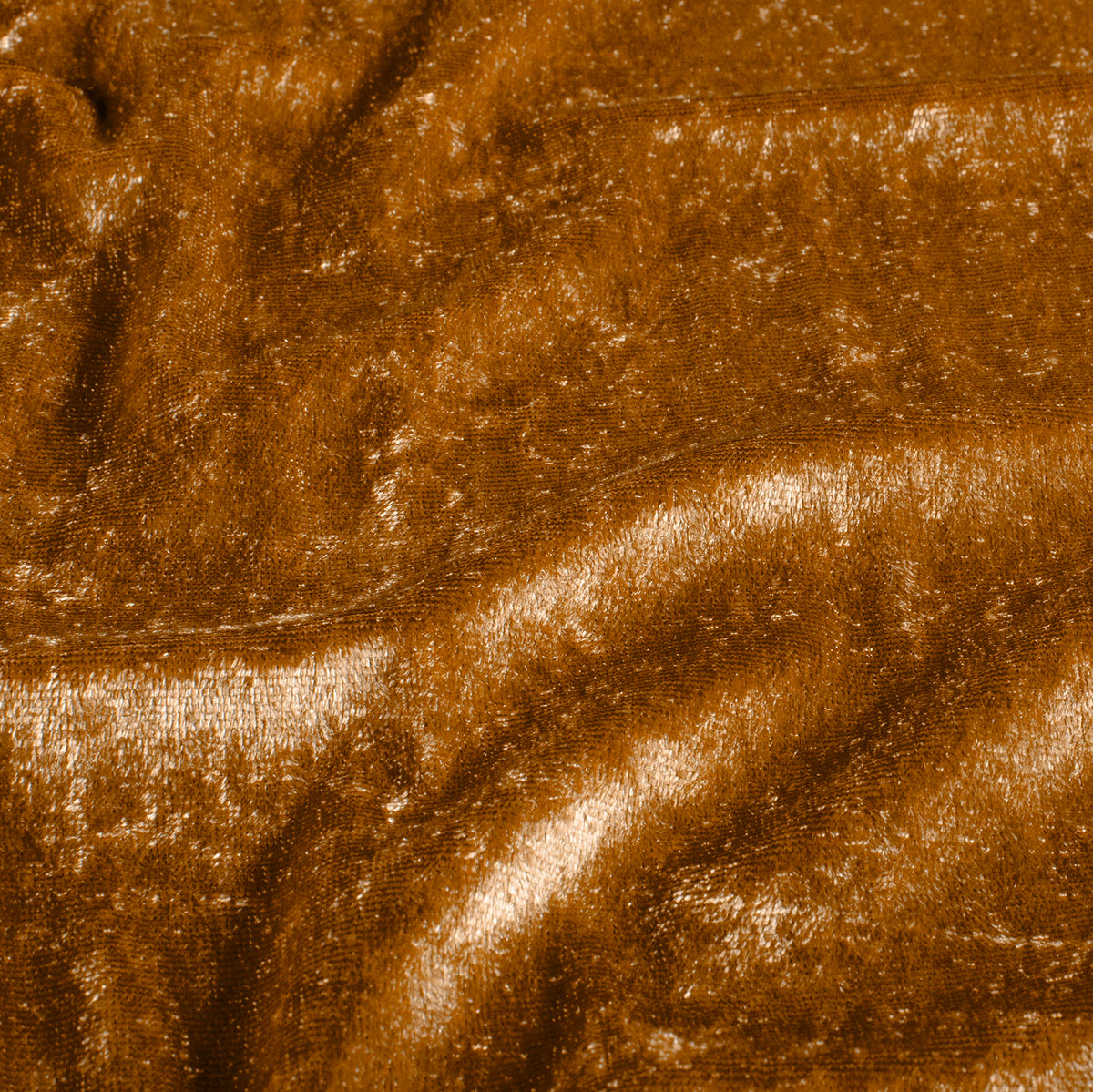 Velours de panne camel