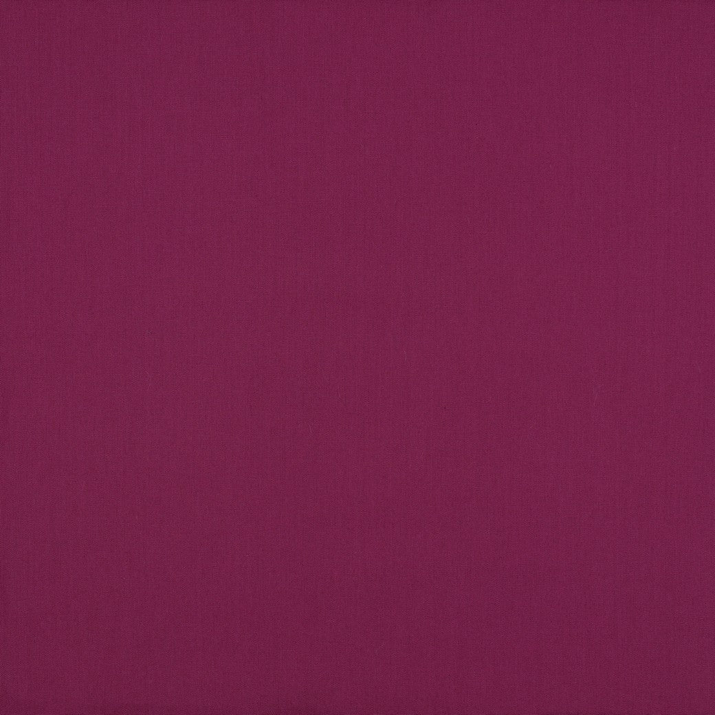 Poplin uni donker violet