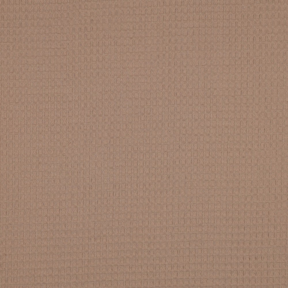 Wafelkatoen warm beige