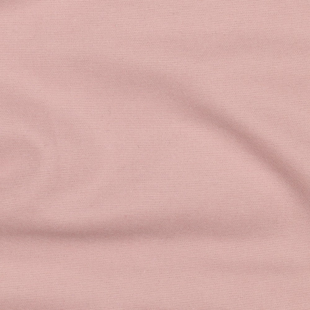 Katoenen flanel uni oudroze