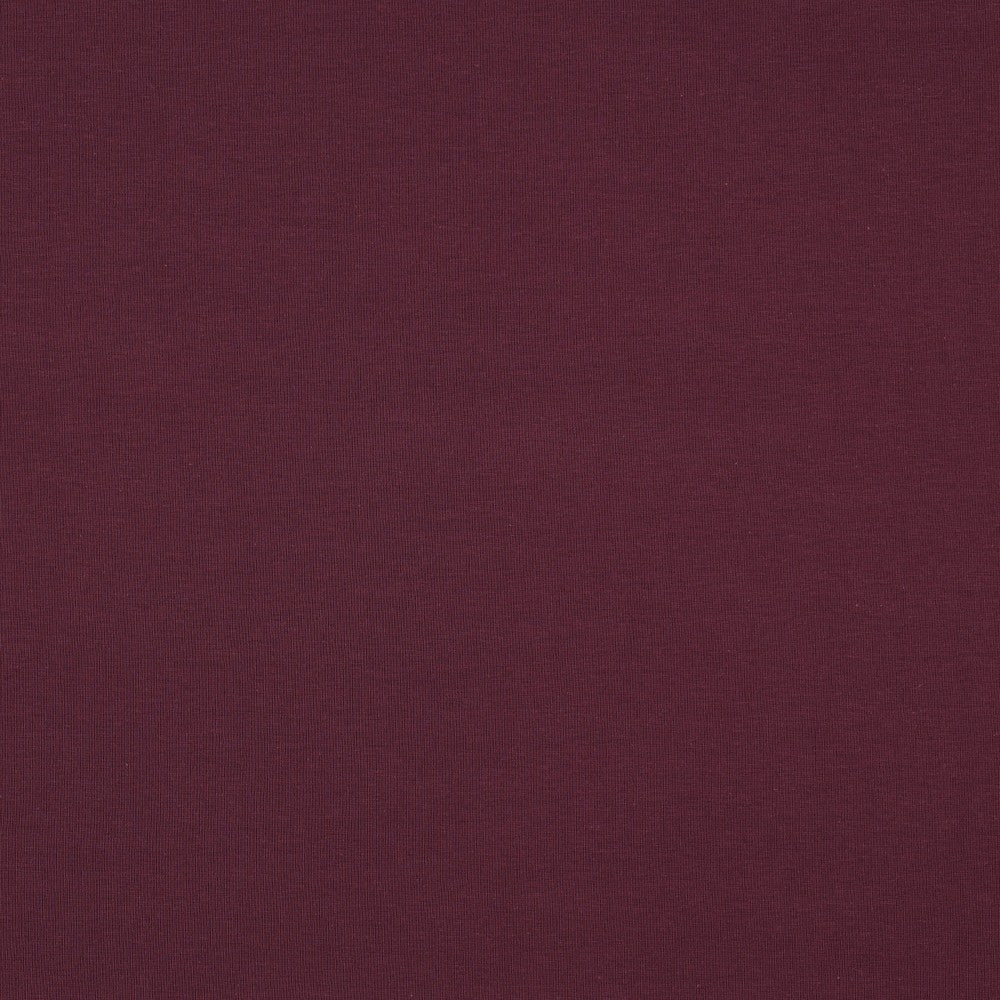 Jersey organic uni aubergine