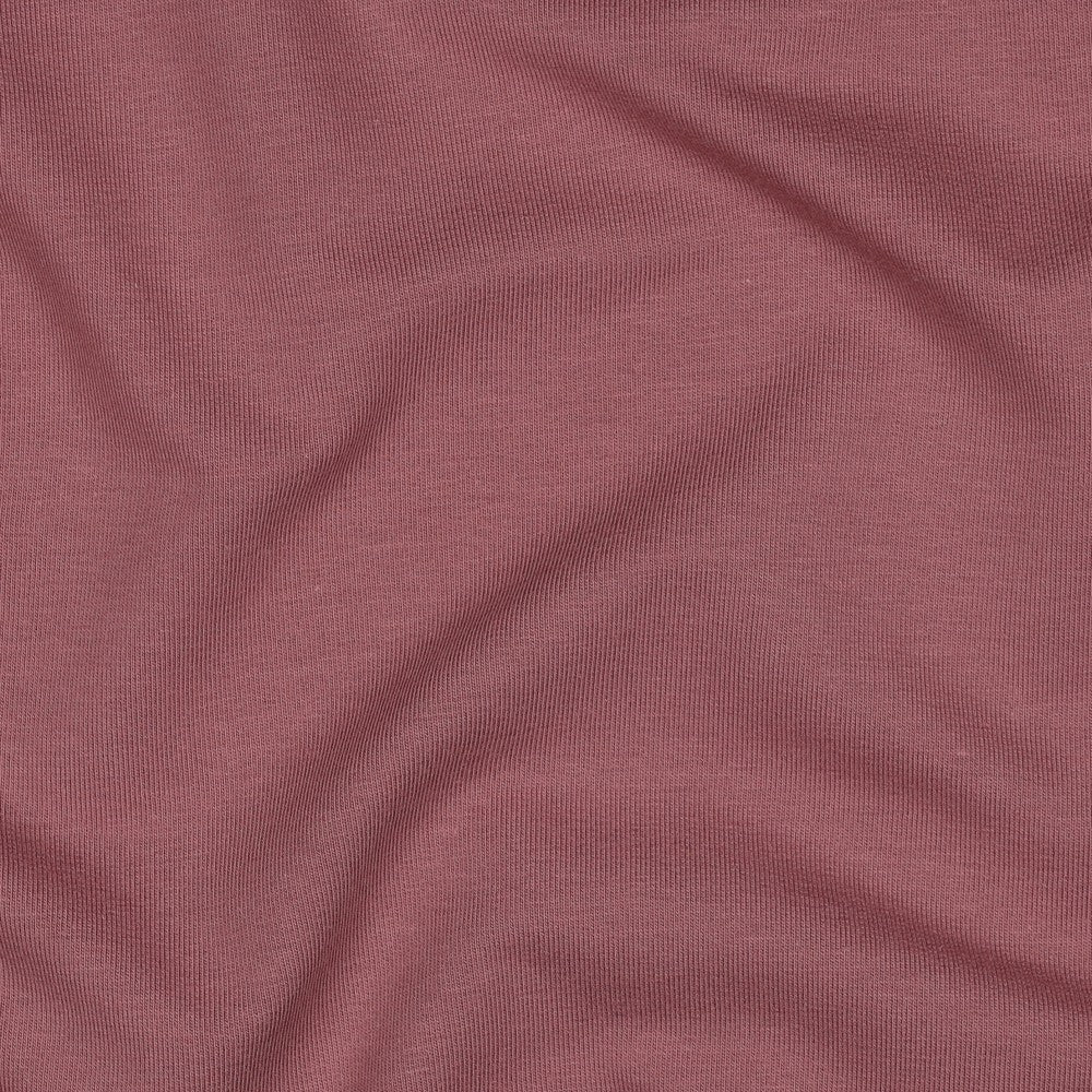 French terry uni mauve