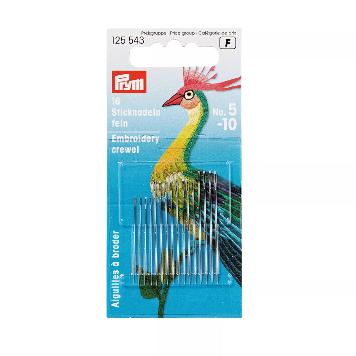 Prym crewel naalden No. 5-10