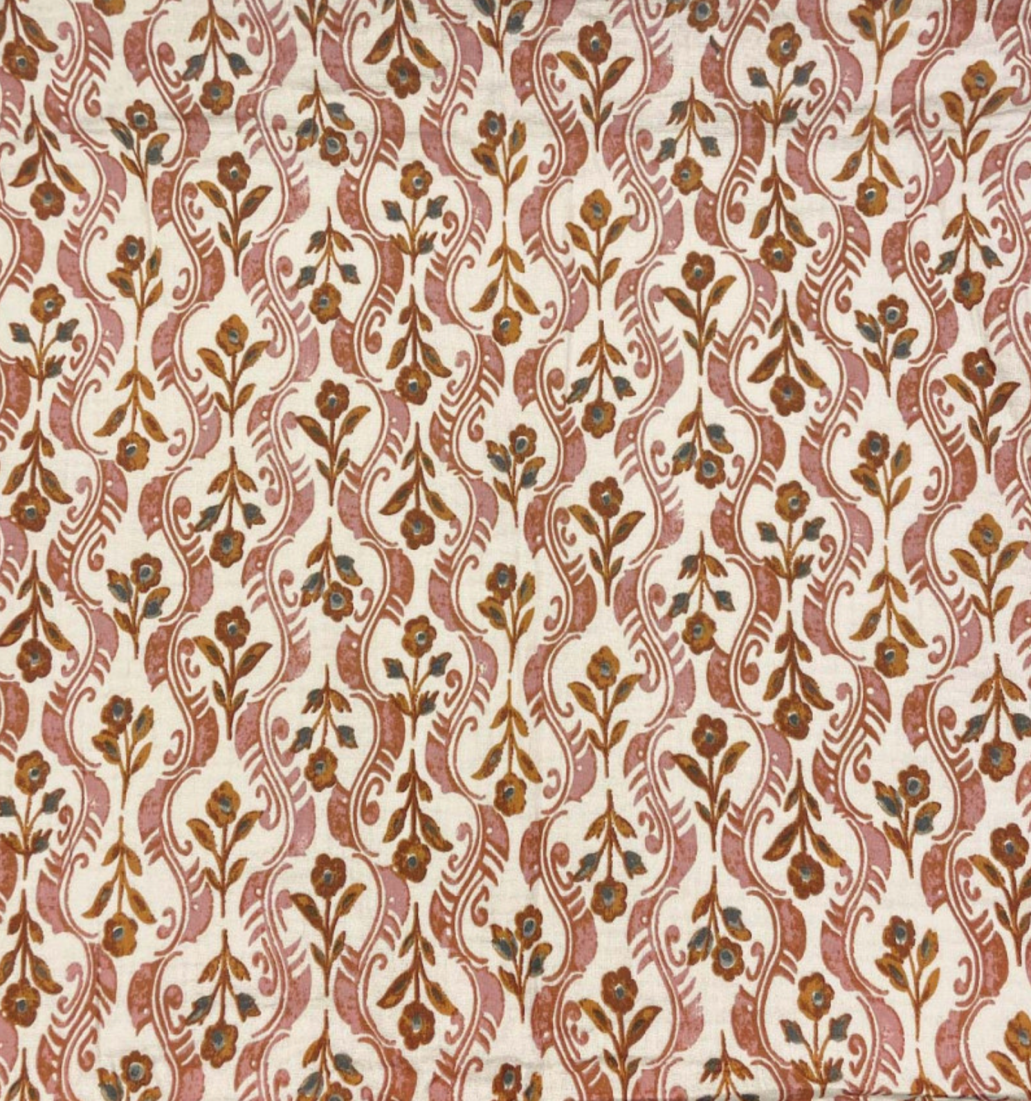 Hydrofiel bloemen kandla latte/camel