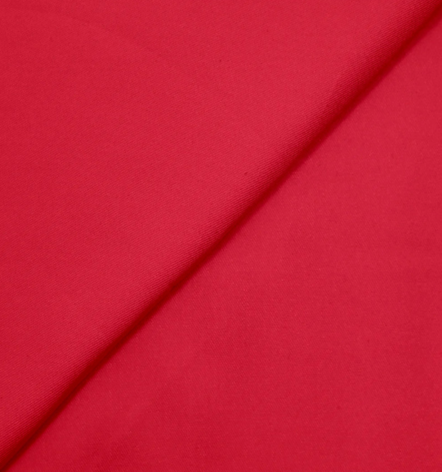 Heavy viscose twill cherry