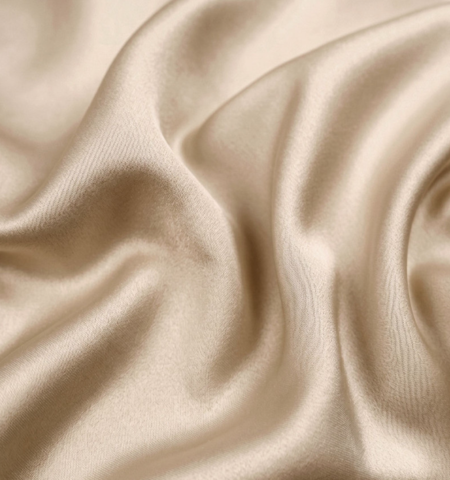 Satijn duchesse beige