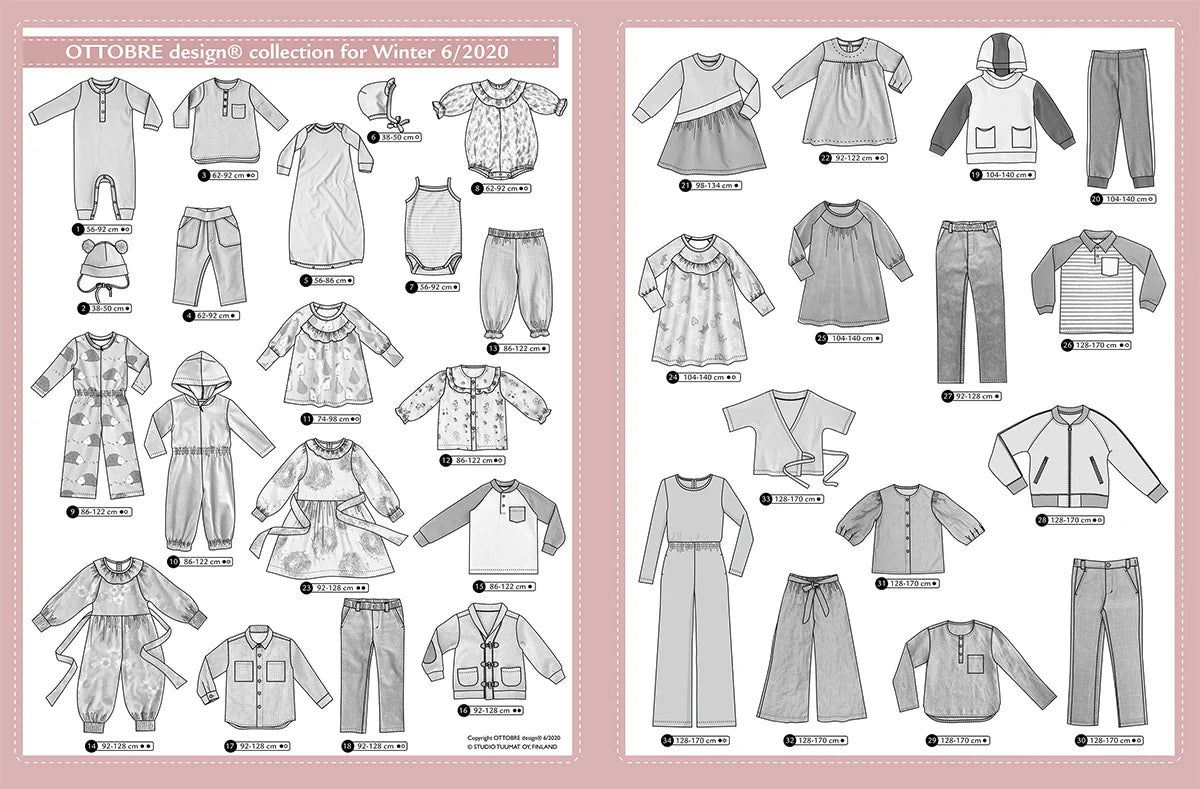 Ottobre kids winter 6/2020
