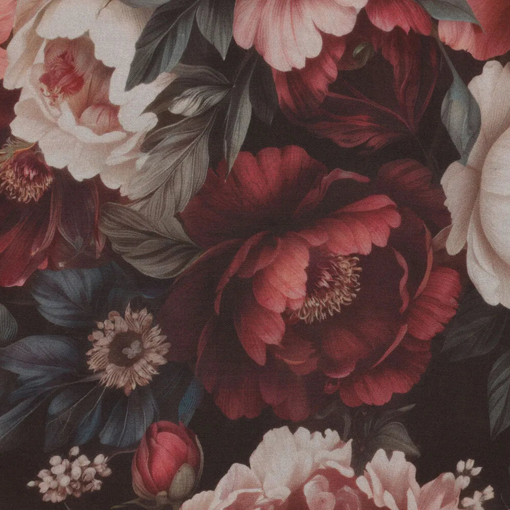 Viscose | Polyester bloemen