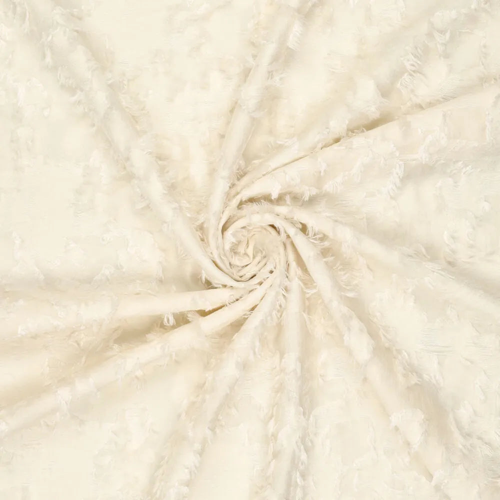 Lyocell ruffles offwhite