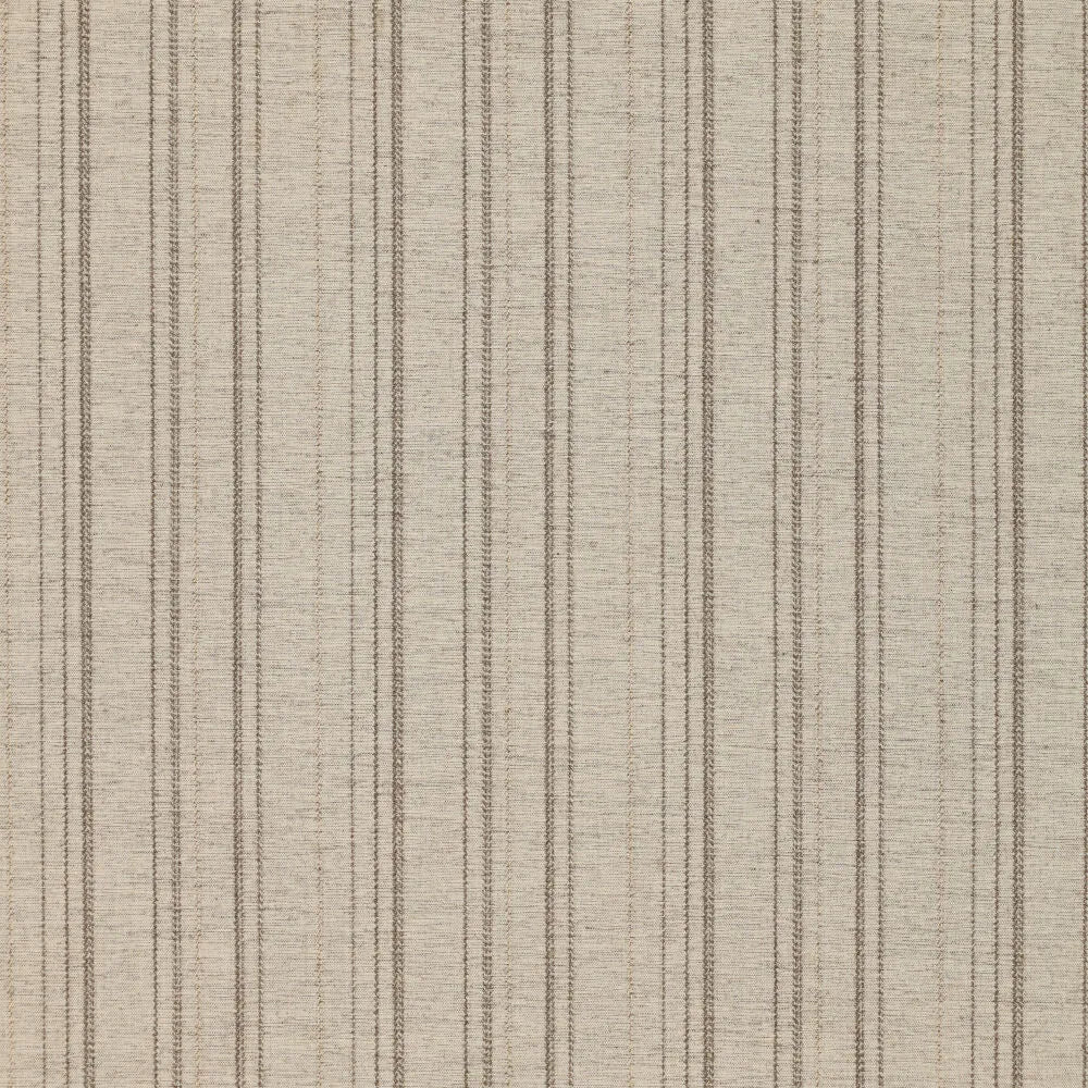 Polyester | Viscose twill strepen beige