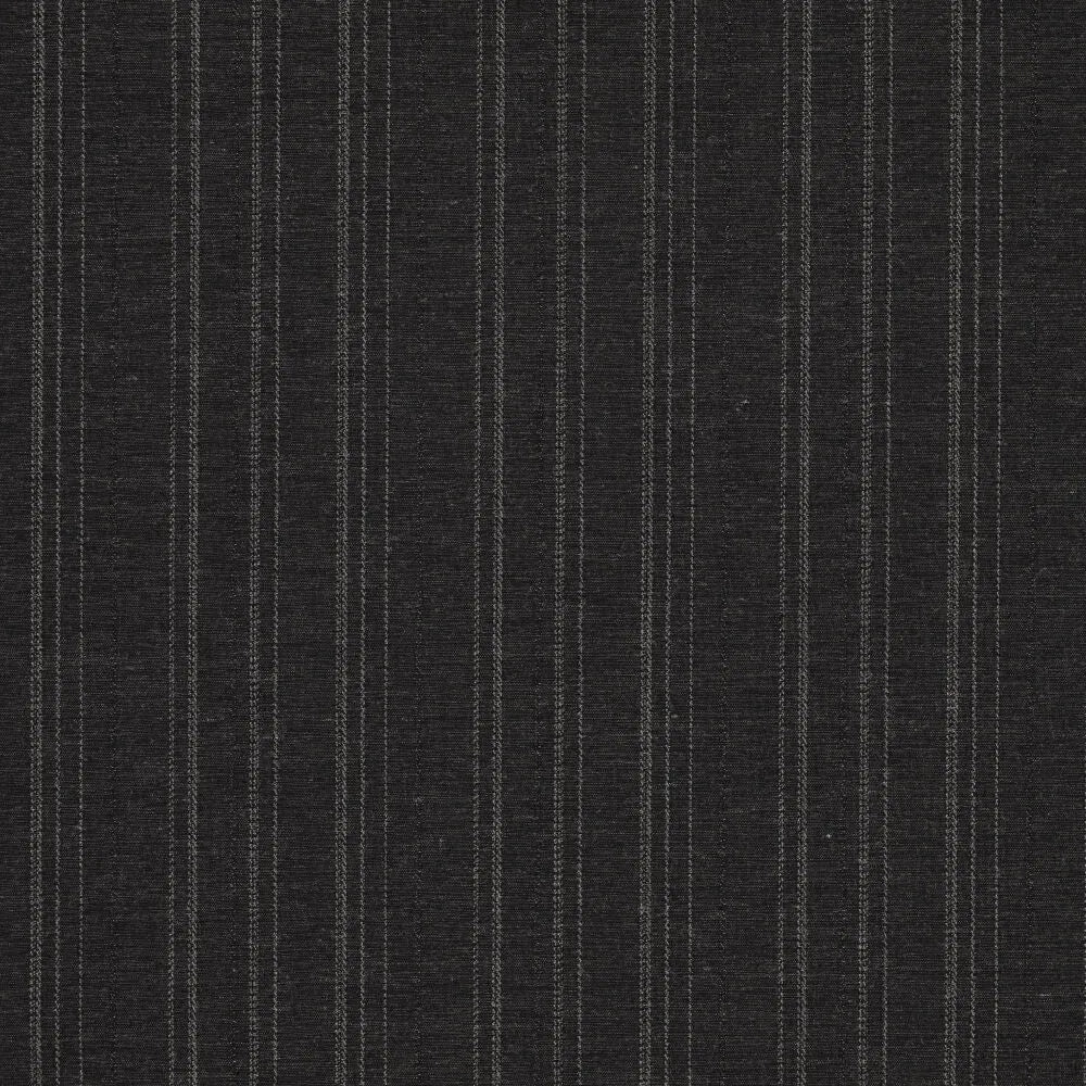 Polyester | Viscose twill strepen donkergrijs