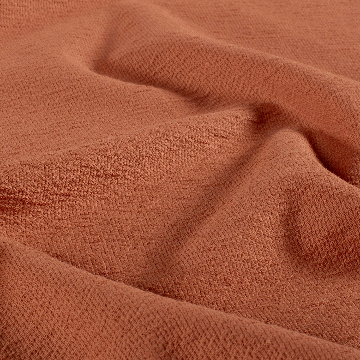 French terry crepe uni roodhout