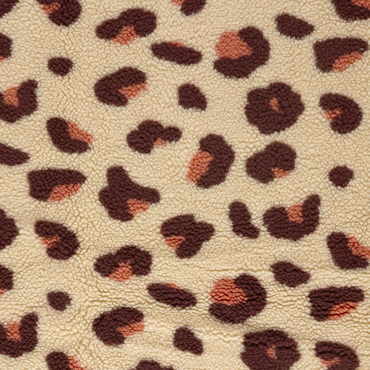 Teddy luipaardprint ecru