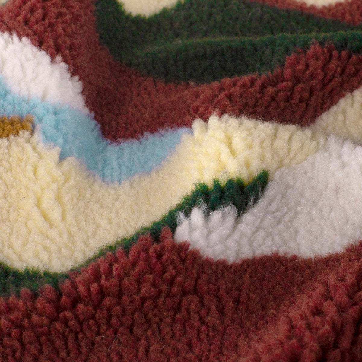 Teddy abstract groen/beige