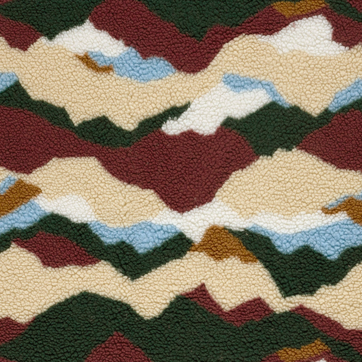 Teddy abstract groen/beige