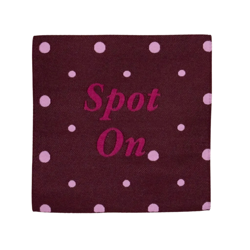 Loop&amp;Label - Spot on bordeaux - XXL label